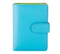 Mywalit Medium Snap Wallet wallet leather 13 cm blue