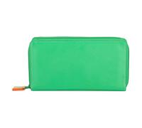 Mywalit Medium Tri-fold wallet I leather 14 cm green