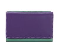 Mywalit Medium Tri-fold wallet I leather 14 cm purple