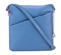 Mywalit Milano Shoulder bag Genuine Leather 24 cm blue
