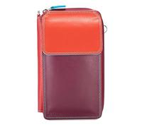 mywalit Pompeii Women's Leather Wallet with Shoulder Strap Zip Round Multi Purse with Shoulder Strap -1220-183