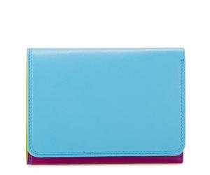 mywalit Tri-Fold Wallet - Leather, Multi-Color, 8 Card, Id Window, Coin Pocket, Liguria, 1 x 4.7 x 3.5 inches, Minimalist