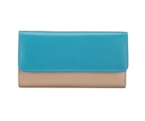 Mywalit Tri-fold Zip Wallet wallet leather 17 cm green