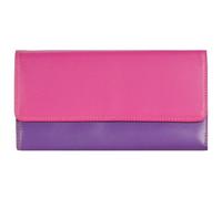 Mywalit Tri-fold Zip Wallet wallet leather 17 cm pink