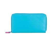 Mywalit Wallet Genuine Leather 14 cm blue