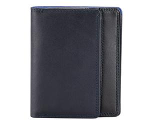 Mywalit Wallet RFID leather 10 cm blue