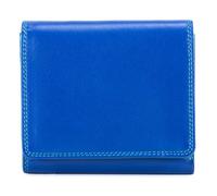 Mywalit Wallet RFID protection Genuine Leather 10.5 cm blue