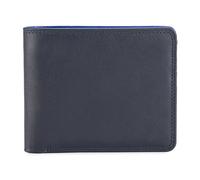 Mywalit Wallet RFID protection Genuine Leather 11 cm blue