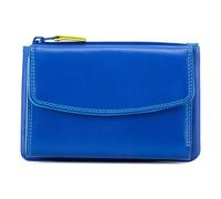 Mywalit Wallet RFID protection Genuine Leather 14 cm blue