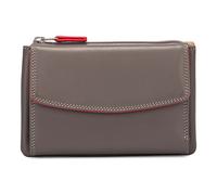 Mywalit Wallet RFID protection Genuine Leather 14 cm gray