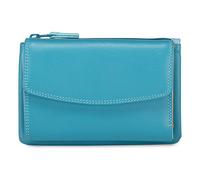 Mywalit Wallet RFID protection Genuine Leather 14 cm gray