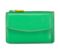 Mywalit Wallet RFID protection Leather 14 cm green