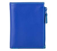Mywalit Wallet RFID protection Leather 9 cm blue