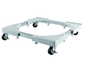 mywall HZ22WL Rolling Frame for Household Appliances - Ideal for Washing Machines/Dryers up to 200 kg White