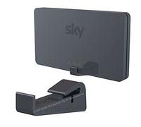 mywallmount Sky Broadband Hub Wall Mount Bracket for WiFi Router Models SR203, SR204 - Complete with Fixings - Strong Engineering Plastic - Black - L7xW3.2xD2cm