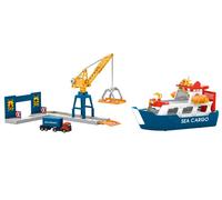 myWorld 72223 MyWorld Freight Ship & Harbour Crane