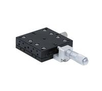 MYXJGNAIY X Axis 125 * 125mm Trimming Station, Manual Displacement Platform, Linear Stage, Sliding Table, LX125-C LX125-L LX125-R Cross Rail(LX125-R)