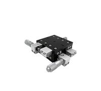 MYXJGNAIY X Y-Axis Manual Displacement Platform 40mm-125mm Micrometer Sliding Stage Platform Guide Rail Sliding Table(LY60,Left)