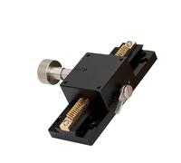 MYXJGNAIY Z Axis Long-Range Dovetail Groove Trimming Slide, Long Stroke Table, Sliding Stage, Manual Displacement Platform LWZ25-L50 25 * 42mm(150mm)