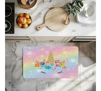 MYXJX bath mat, Unicorn Super Absorbent And Non-Slip Bathroom Mat,Diatomite Stone Quick Dry(60X90CM)