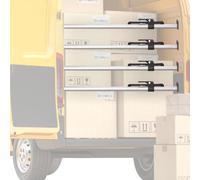 MYXJX cargo bar, Universal Cargo Stabilizer Bar/Truck Bed Divider for Full Size Trucks/Vans, Adjustable Heavy-Duty StabiLoad Bar Load Pole, Easy Setup(Adjustable 152.4-190cm/60-74.8inch)