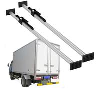 MYXJX cargo bar, Van/Trailer/Pickup/Full-size Trucks Bed Support Pole Cargo Stabilizer Bar, Metal Restraint Divider(2 Pieces,183-221cm/72-87in)