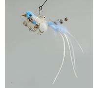 MYXJX cat toys, Cat Toys Handfree Feather Wand With Bell Powerful Suction Cup Kitten Interactive Hunting Exercise Toy 1Pcs 01