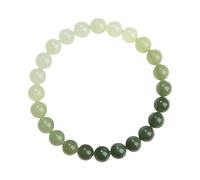MYXJX crystal bracelet, Hetian Jade Gradient Beaded Bracelets,Round Bracelet for Wealth,Prosperity,Auspicious Jewellery Gift,10mm(10mm)