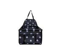 MYXJX dog car seat, Dog Car Seat Pet Mat Waterproof Breathable Multicolor Travel Folding Hammock Bag Carrying(Black)