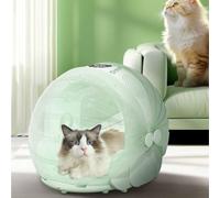 MYXJX dog dryer, 50L Foldable Pet Drying Box, 25-43°C Temperature Control, Intelligent Touch Screen, 360° Airflow for Cats and Small Dogs