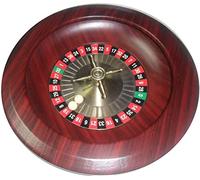 MYXJX roulette wheel, roulette wheel game set 12 Inch Professional Wooden Roulette Wheel Set,Turntable Leisure Table Games,Perfect For An At-Home Game Night Or A Club Party
