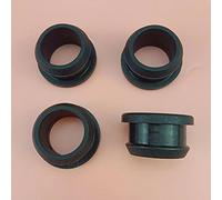 MYXJX rubber bung, 1/2/5Pcs White Silicone Rubber Snap-On Grommet 4.5-50.6Mm Hole Plugs End Caps Bung Wire Cable Protect Bush(2pcs,50.6 Bore44.5Mm)