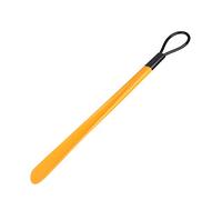 MYXJX shoe horn, PVC Shoehorn Long handle Shoe Horn(Yellow 62cm)