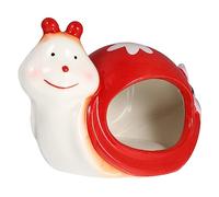 MYXJX Small pet's nest 2pcs Hamster Ceramic Nest Hedgehog House Cage Small Animal Cooling Pet Summer Nest Hamster Hide