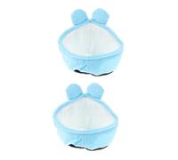 MYXJX Small pet's nest 2pcs Hamster Cotton Nest Chinchilla Guinea Habitat Hamster Bed House Small Small Pet Warm