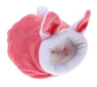 MYXJX Small pet's nest 2pcs Pet Warm Bed Hamster Nest Guinea Beds Rat Bed Guinea Pig Bed Fluffy Stuffed Animals R