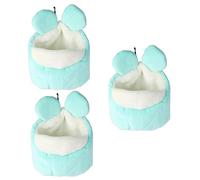 MYXJX Small pet's nest 3 Pcs Hamster Nest Pet Sleep Nest Squirrel House Bed Small Animals Hanging Bed Rat Hanging