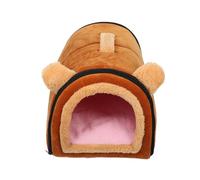 MYXJX Small pet's nest Hamster Cotton Nest Hamster Pet Bed Mice Bed Small Animals Bed Rabbit Nest Folding Hammock Pet