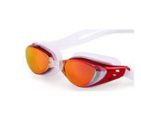 MYXJX swimming goggles, Swim Glasses Myopia Goggles Waterproof Anti Fog Eyewear Diving Mask for Adults Children(Red)