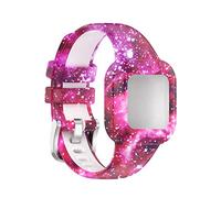 Myya Suitable For-Garmin Garminfit Jr3 And-Garmin Vivofit Jr.3 Universal Children's Watch Solid Color/Color Silicone Strap