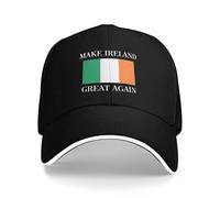 MYYCYCV Baseball Cap Make Ireland Great Again Camping Baseball Caps Women Personalized Female Beach Sunscreen Hats Snapback Cap Gift