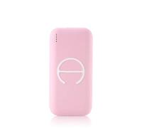 MYYING ELE Qi 10000mAh, Wireless Power Bank, Compact Power Bank External Battery Portable Charger compatible with iPhone X XS,Samsung Devices, Pink
