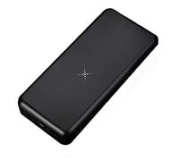 MYYING ELE Wireless Portable Charger, 10000mAh Wireless Fast Charging Power Bank Battery Pack with Dual USB Output Compatible with iPhone XS/XS Max/XR/X/8/8 Plus and All Qi-enabled Device, Black