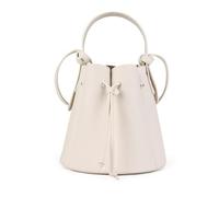 MYZCYBFC Petal handbag retro drawstring shoulder messenger bag simple and fashionable blessing bag (Off-White,Small)