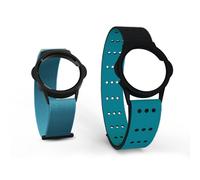 MYZONE MZ-Switch Replacement Arm & Wrist Straps - Aqua - Vibrant, Adjustable & Comfortable Replacement Fitness Band for the MZ-Switch