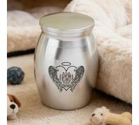 MYZQIFF Always In Ours Thoughts Custom Photo Decorative Urn for Ashes, Personalized Picture & Text Name Memory Urn Cremation Keepsake Memorial Sympathy Gifts For Loss Of Mom, Dad