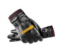 Myzter Chains-aw Man Mens Motorbike Biker Gloves, Easy To Use Touch Screen Gloves, Winter, cycling, and keeping warm(Black 2)