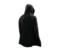 MYZTTZR Nordic Mythology 3D Hooded Cardigan for Men Viking Tattoo Print Fenrir Odin Raven Vintage Fashion Fall Jacket Medieval Gift,Fenrir,4XL