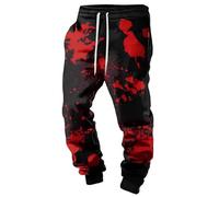 MYZTTZR Nordic Mythology Men's Trousers Viking 3D Printed Tattoo Odin Raven Skull Retro Personality Women's Sports Trousers,Mediaeval,XXL