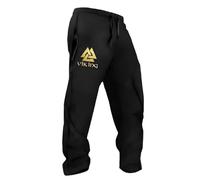 MYZTTZR Viking 3D Men's Trousers Nordic Mythology Tattoo Fenrir Retro Personality Sports Leisure Valhalla Gift,Viking Symbols,XXL